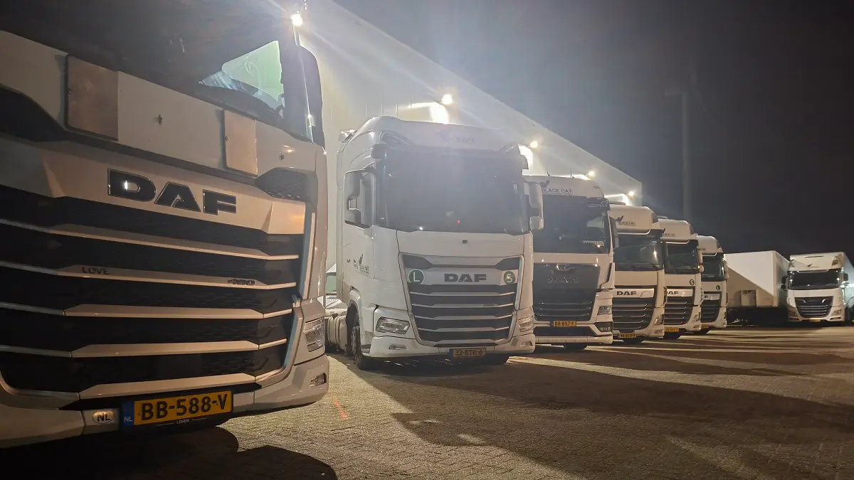 Night-time venue loading operation